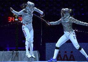 (SP)GEORGIA-TBILISI-FENCING-WORLD CUP 2022-TEAM COMPETITION