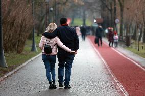 ROMANIA-BUCHAREST-NEW YEAR