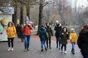 ROMANIA-BUCHAREST-NEW YEAR