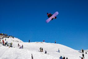 (SP)SWITZERLAND-LAAX-SNOWBOARD WORLD CUP-SLOPESTYLE SEMIFINAL