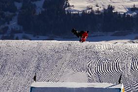 (SP)SWITZERLAND-LAAX-SNOWBOARD WORLD CUP-SLOPESTYLE SEMIFINAL