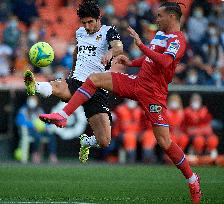 (SP)SPAIN-VALENCIA-FOOTBALL-SPANISH FIRST DIVISION-VALENCIA CF VS RCD ESPANYOL