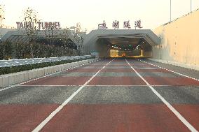 CHINA-JIANGSU-TAIHU TUNNEL-OPENING (CN)
