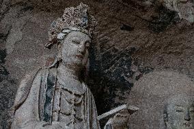 (SichuanMosaics) CHINA-SICHUAN-ANYUE-STONE CARVING (CN)