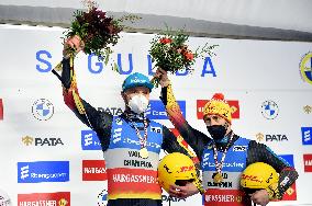 (SP)LATVIA-SIGULDA-LUGE-WORLD CUP-DOUBLES