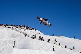 (SP)SWITZERLAND-LAAX-SNOWBOARD WORLD CUP-SLOPESTYLE SEMIFINAL