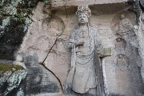 (SichuanMosaics) CHINA-SICHUAN-ANYUE-STONE CARVING (CN)