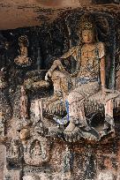 (SichuanMosaics) CHINA-SICHUAN-ANYUE-STONE CARVING (CN)