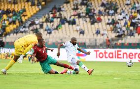 (SP)CAMEROON-YAOUNDE-FOOTBALL-AFCON-MOROCCO VS COMOROS