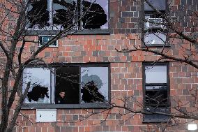 U.S.-NEW YORK-APARTMENT BUILDING-MAJOR FIRE