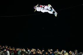 (SP)SWITZERLAND-LAAX-SNOWBOARD WORLD CUP-HALFPIPE FINAL