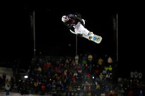 (SP)SWITZERLAND-LAAX-SNOWBOARD WORLD CUP-HALFPIPE FINAL