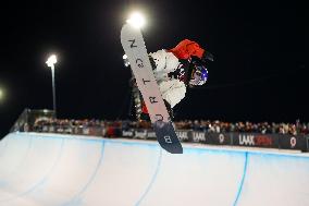 (SP)SWITZERLAND-LAAX-SNOWBOARD WORLD CUP-HALFPIPE FINAL