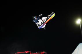 (SP)SWITZERLAND-LAAX-SNOWBOARD WORLD CUP-HALFPIPE FINAL