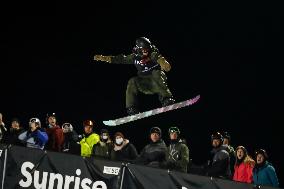 (SP)SWITZERLAND-LAAX-SNOWBOARD WORLD CUP-HALFPIPE FINAL