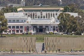 AUSTRALIA-CANBERRA-OLD PARLIAMENT HOUSE-FIRE