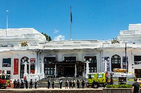 AUSTRALIA-CANBERRA-OLD PARLIAMENT HOUSE-FIRE