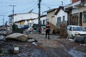 BRAZIL-BAHIA-DARIO MEIRA-FLOOD-STREET VIEWS