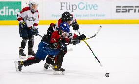 (SP)CANADA-TORONTO-ICE HOCKEY-MINOR FRIENDLY GAME