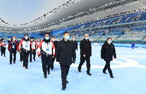 CHINA-BEIJING-XI JINPING-WINTER OLYMPICS & PARALYMPICS-INSPECTION (CN)