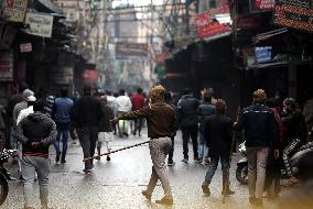 INDIA-NEW DELHI-WEEKEND CURFEW