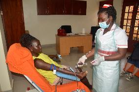 UGANDA-KAMPALA-BLOOD DONATION