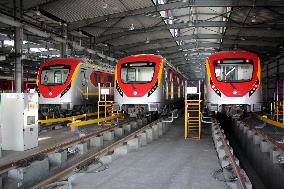 PAKISTAN-LAHORE-B&R-CPEC-ORANGE LINE METRO TRAIN