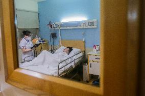 PHILIPPINES-PASIG CITY-HOSPITALIZED CHINESE WOMAN-RETURNING HOME