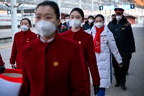 CHINA-BEIJING-RAILWAY CREW (CN)