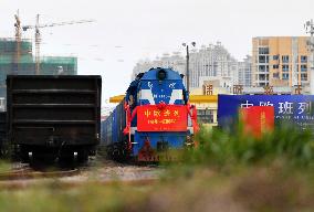 CHINA-QUANZHOU-EUROPE-FREIGHT TRAIN ROUTE-OPENING (CN)