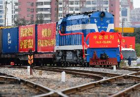 CHINA-QUANZHOU-EUROPE-FREIGHT TRAIN ROUTE-OPENING (CN)