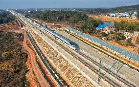 #CHINA-ANQING-JIUJIANG-HIGH-SPEED RAILWAY-OPERATION (CN)