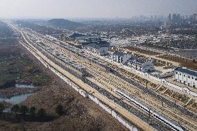 CHINA-ANQING-JIUJIANG-HIGH-SPEED RAILWAY-OPERATION (CN)