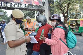 INDIA-BANGALORE-COVID-19-WEEKEND CURFEW