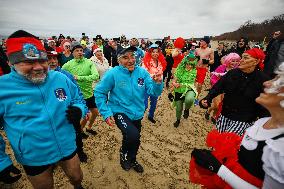 POLAND-GDANSK-NEW YEAR-SWIMMING