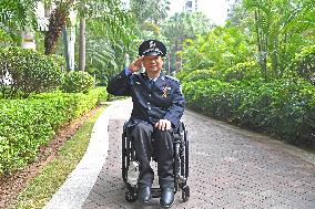 CHINA-GUANGXI-NANNING-DISABLED POLICEMAN-NEW LIFE (CN)