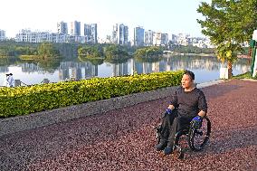 CHINA-GUANGXI-NANNING-DISABLED POLICEMAN-NEW LIFE (CN)