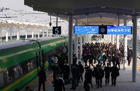 CHINA-SICHUAN-LIANGSHAN-BULLET TRAIN-LAUNCH (CN)