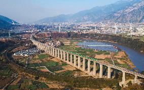 CHINA-SICHUAN-LIANGSHAN-BULLET TRAIN-LAUNCH (CN)