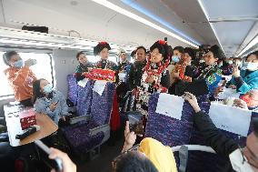 CHINA-SICHUAN-LIANGSHAN-BULLET TRAIN-LAUNCH (CN)