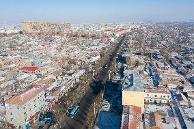 CHINA-HEILONGJIANG-QITAIHE-WINTER SPORTS-"CHAMPION CITY"-AERIAL VIEW (CN)