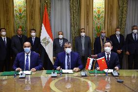 EGYPT-CAIRO-CHINA-COOPERATION DEALS-SIGNING