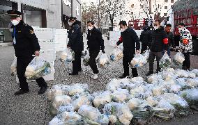 CHINA-SHAANXI-XI'AN-COVID-19-DAILY SUPPLIES DELIVERY (CN)