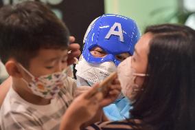 INDONESIA-JAKARTA-COVID-19-CHILDREN-VACCINATION