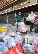 CHINA-SHAANXI-XI'AN-COVID-19-DAILY SUPPLIES DELIVERY (CN)