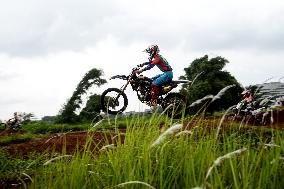 (SP)INDONESIA-SOUTH TANGERANG-GRASS TRACK-TRAINING