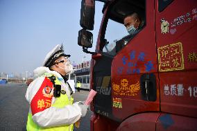 CHINA-SHAANXI-XI'AN-COVID-19-CHINESE PEOPLE'S POLICE DAY (CN)