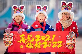 #CHINA-CHILDREN-NEW YEAR CELEBRATION (CN)