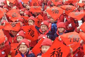 #CHINA-CHILDREN-NEW YEAR CELEBRATION (CN)