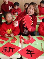 #CHINA-CHILDREN-NEW YEAR CELEBRATION (CN)